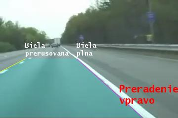 Detekcia jazdných pruhov pomocou spracovania obrazu